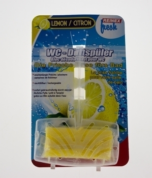 REINEX FRESH WC-Duftspüler Lemon 40 g Blisterkarte