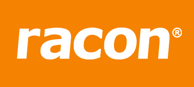 racon® k-waste Abfallkorb 35 Liter, Kunststoff, weiß
