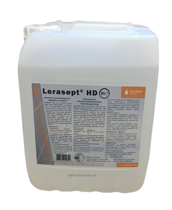Lerasept® HD alkoholisches Händeantiseptikum 10 Liter