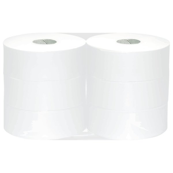 Toilettenpapier, Tissue 360 m Rolle, 2-lagig, weiß, 6 Rollen/VE